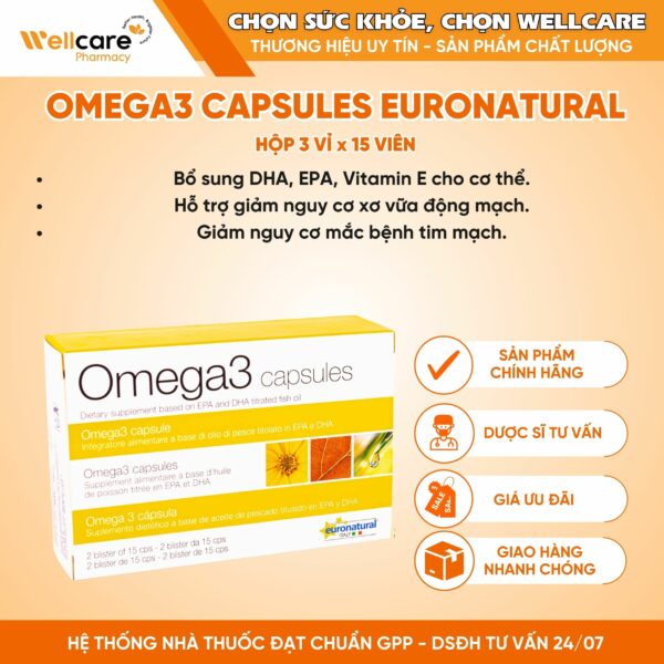 Omega3 Capsules Euronatural