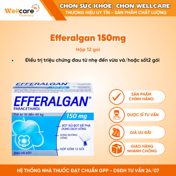 Efferalgan 150mg