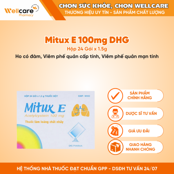 Mitux E 100mg DHG