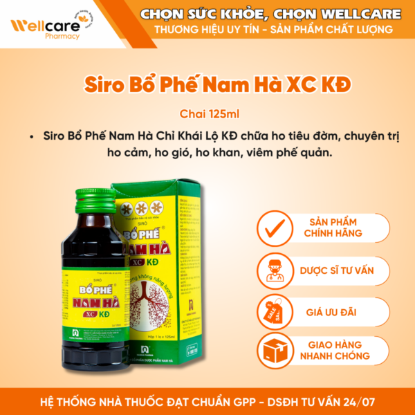 Siro Bổ Phế Nam Hà