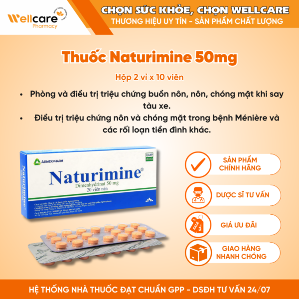 Thuoc Naturimine 50mg