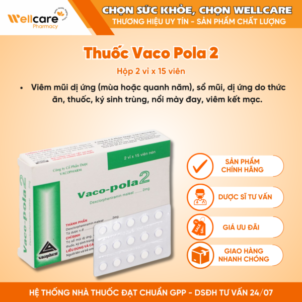 Thuốc Vaco Pola 2