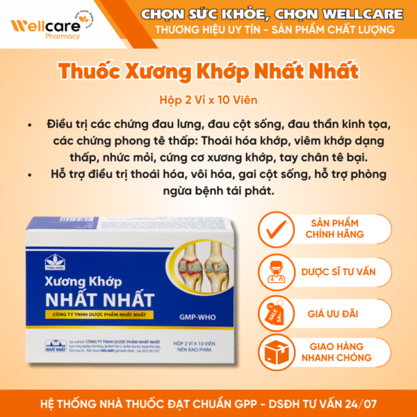 Thuốc Xương Khớp Nhất Nhất