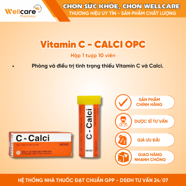 Vitamin C CALCI OPC