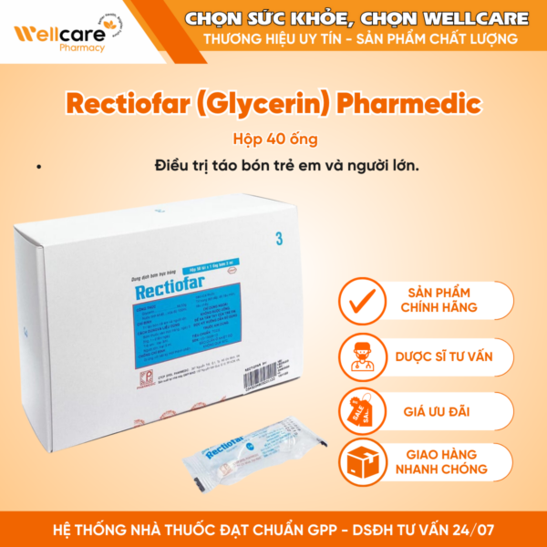 Rectiofar (Glycerin) Pharmedic