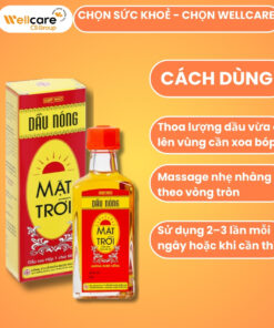 Cách dùng dầu nóng Mặt Trời