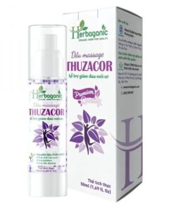 Dầu massage Thuzacor - Hỗ trợ giảm đau, mỏi cơ - Chai 50ml