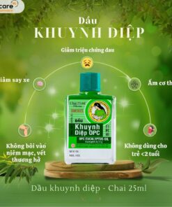 Công dụng dầu Khuynh Diệp