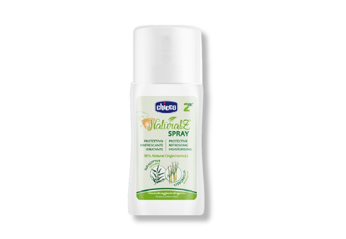 Xịt xua muỗi Chicco Tía tô Baby giảm sưng tấy, dưỡng da - Chai 100ml