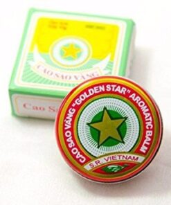 Cao sao vàng giảm Cảm cúm, Nhức đầu, say tàu xe - Hộp 10g