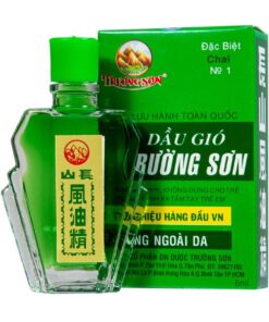 Dầu gió xanh Trường Sơn điều trị cảm, ho, say nắng - Chai 6ml
