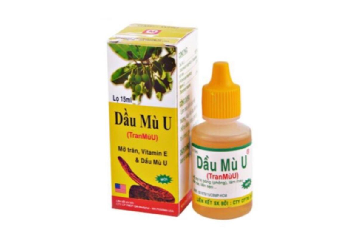 Dầu mù u Quang Minh làm mềm mượt da, mờ sẹo - Chai 15ml