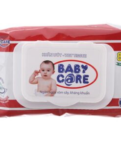 Khăn Ướt Baby Care Không Hương 80 Miếng
