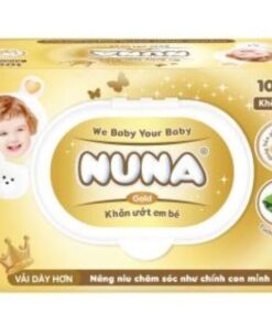 Khăn Ướt Em Bé Nuna Gold (SIÊU DÀY) 100 miếng không mùi