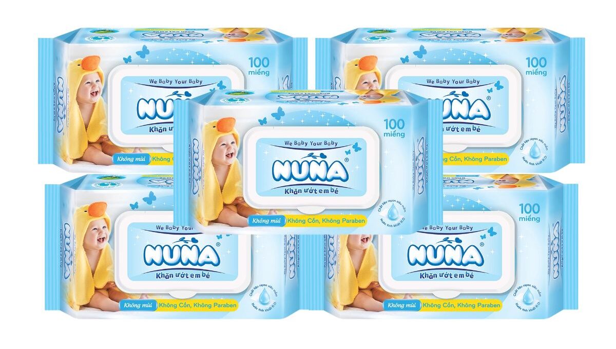 Tác dụng phụ Khăn Ướt Em Bé Nuna Không Mùi