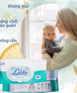 Bảo quản khăn ướt không mùi Lucky
