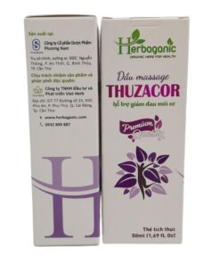 Tác dụng phụ dầu massage Thuzacor