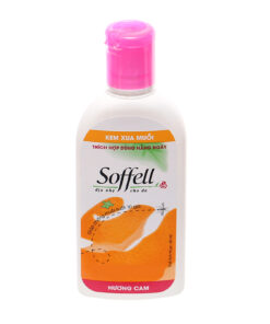 Kem xua muỗi Soffell Hương cam chống muỗi, Thơm dịu - Chai 60ml