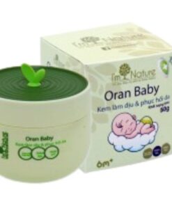 Kem xua muỗi Oran Baby phòng côn trùng cắn dịu da, giảm sưng ngứa - Hộp 50g