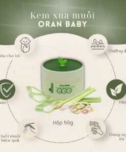 Công dụng kem xua muỗi Oran Baby