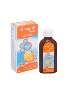 OMEGA VIT PLUS bổ sung Omega3, Vitamin và khoáng chất cho trẻ - Lọ 100ml