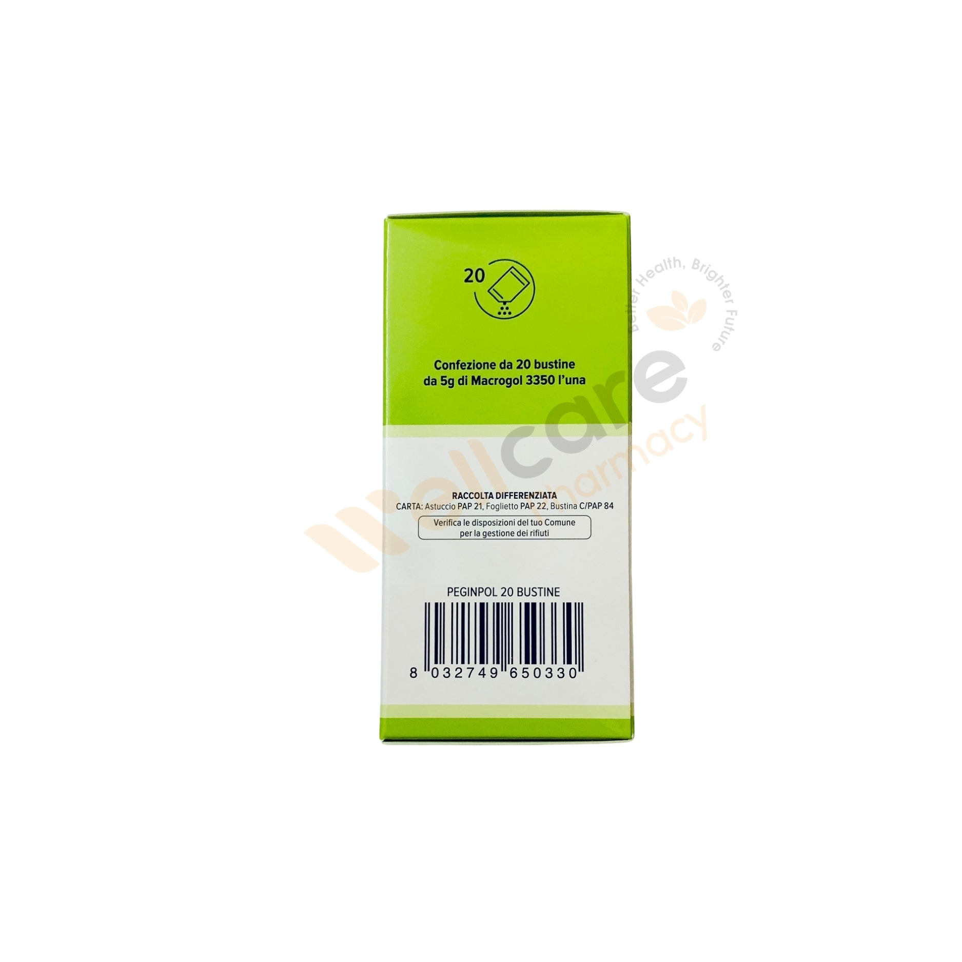PEGinPol (Macrogol 3350) bột nhuận tràng thẩm thấu, trị táo bón cho trẻ - Hộp 20 gói - Ảnh 4