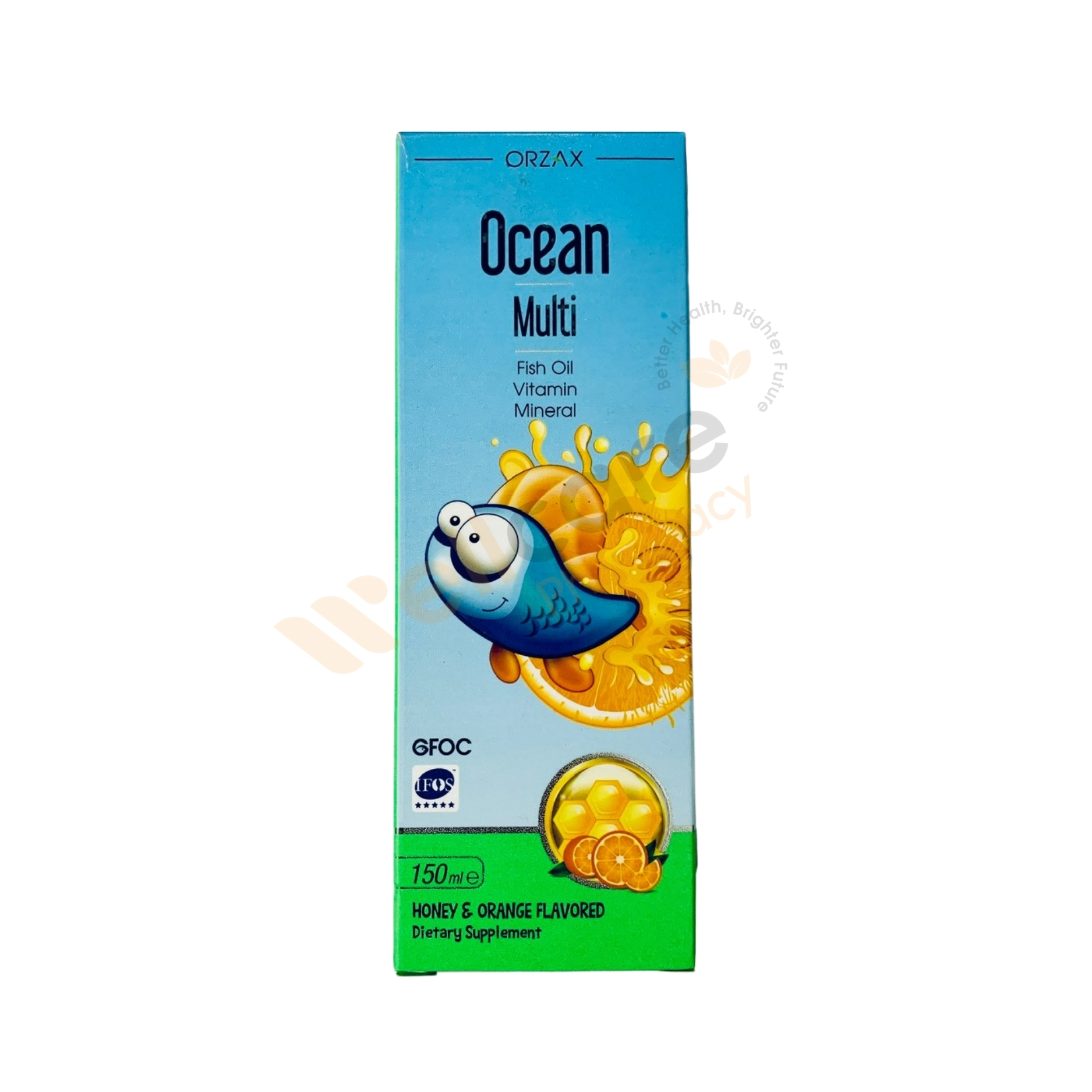 OCEAN MULTI FISH OIL VITAMIN MINERAL bổ sung Vitamin và Khoáng chất cho bé - Chai 150ml - Ảnh 5