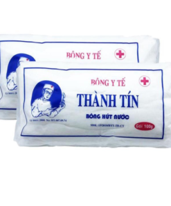 Bông y tế Thành Tín tự nhiên, mềm mại, không kích ứng da - 100g