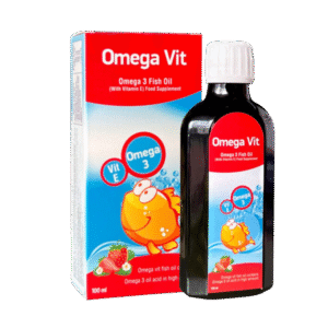 OMEGA VIT bổ sung acid béo Omega 3, EPA, DHA cho trẻ - Lọ 100ml