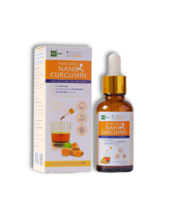 Nano Curcumin OIC NEW – Hỗ trợ giảm acid dịch vị, giúp bảo vệ niêm mạc dạ dày-tá tràng (Lọ 20ml)