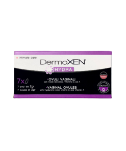DermoXEN HYDRA – Viên đặt dưỡng ẩm âm đạo (Hộp 1 vỉ x 7 viên)