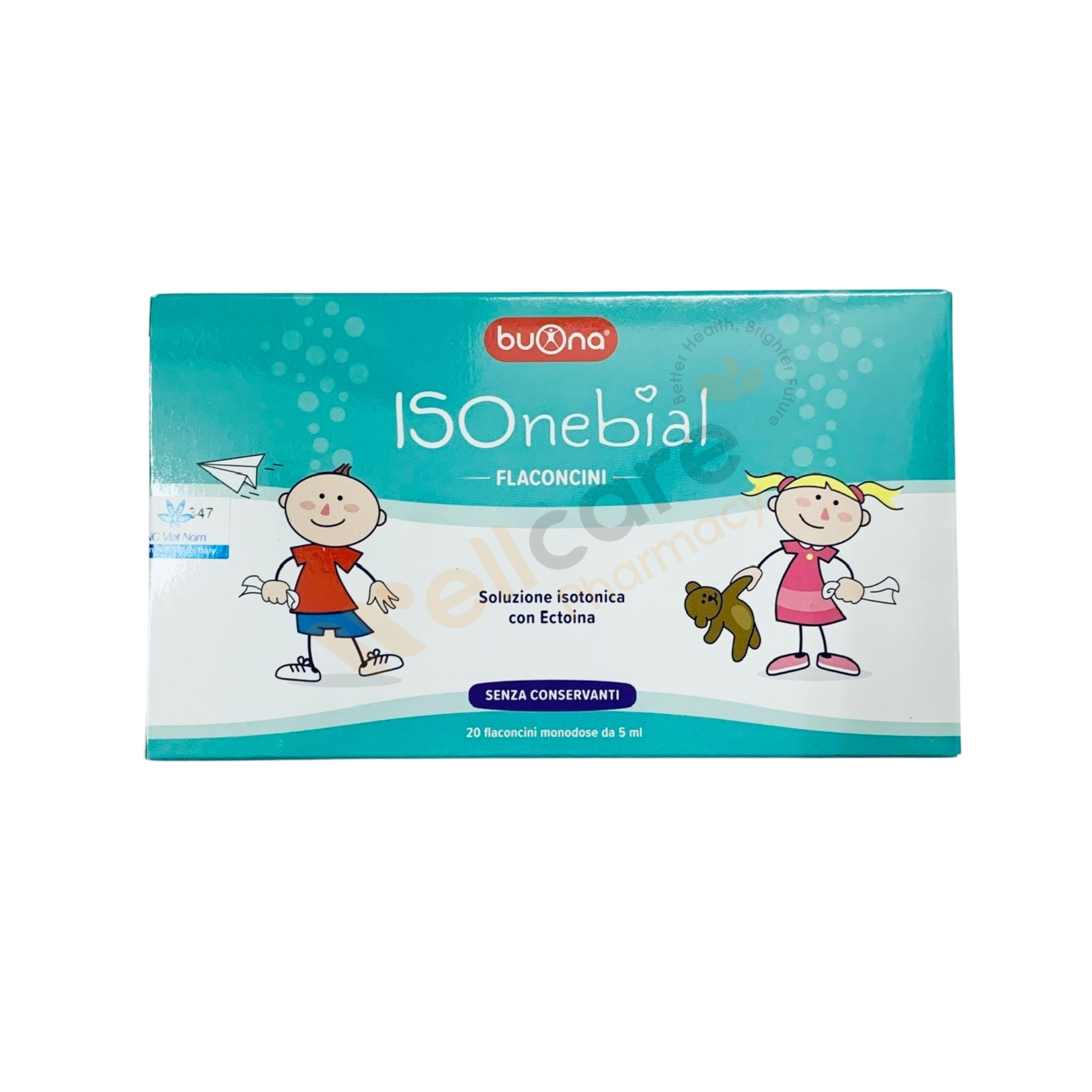Dung dịch nhỏ mũi Isonebial Flaconcini sinh lý cho bé - 20 ống - Ảnh 7
