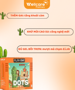 Bao cao su PlayAh Gân Gai Extra Dots