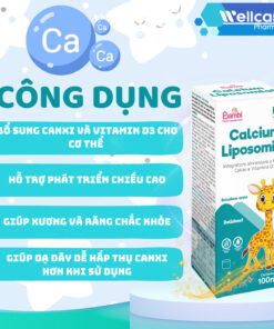 Công dụng Calcium Liposomial