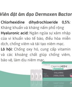 Thành phần DermoXEN BACTOR