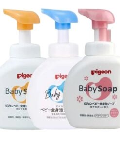 Sữa tắm Pigeon Baby không xà phòng, dành cho da nhạy cảm - Chai 300ml