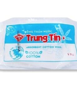 Bông y tế Trung Tín mềm mại, thấm hút tốt - Gói 5g