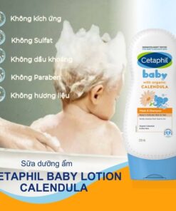 Công dụng sữa dưỡng ẩm Cetaphil Baby Lotion Calendula