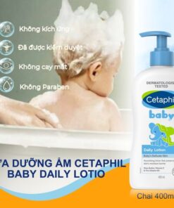 Công dụng sữa dưỡng ẩm Cetaphil Baby Daily Lotion