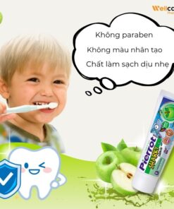 Thành phần kem đánh răng Pierrot Sharky Calci