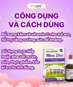 Công dụng Imochild Nino ZinC