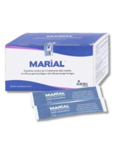 Marial Gel chống trào ngược dạ dày thực quản, phục hồi niêm mạc họng - Hộp 20 gói