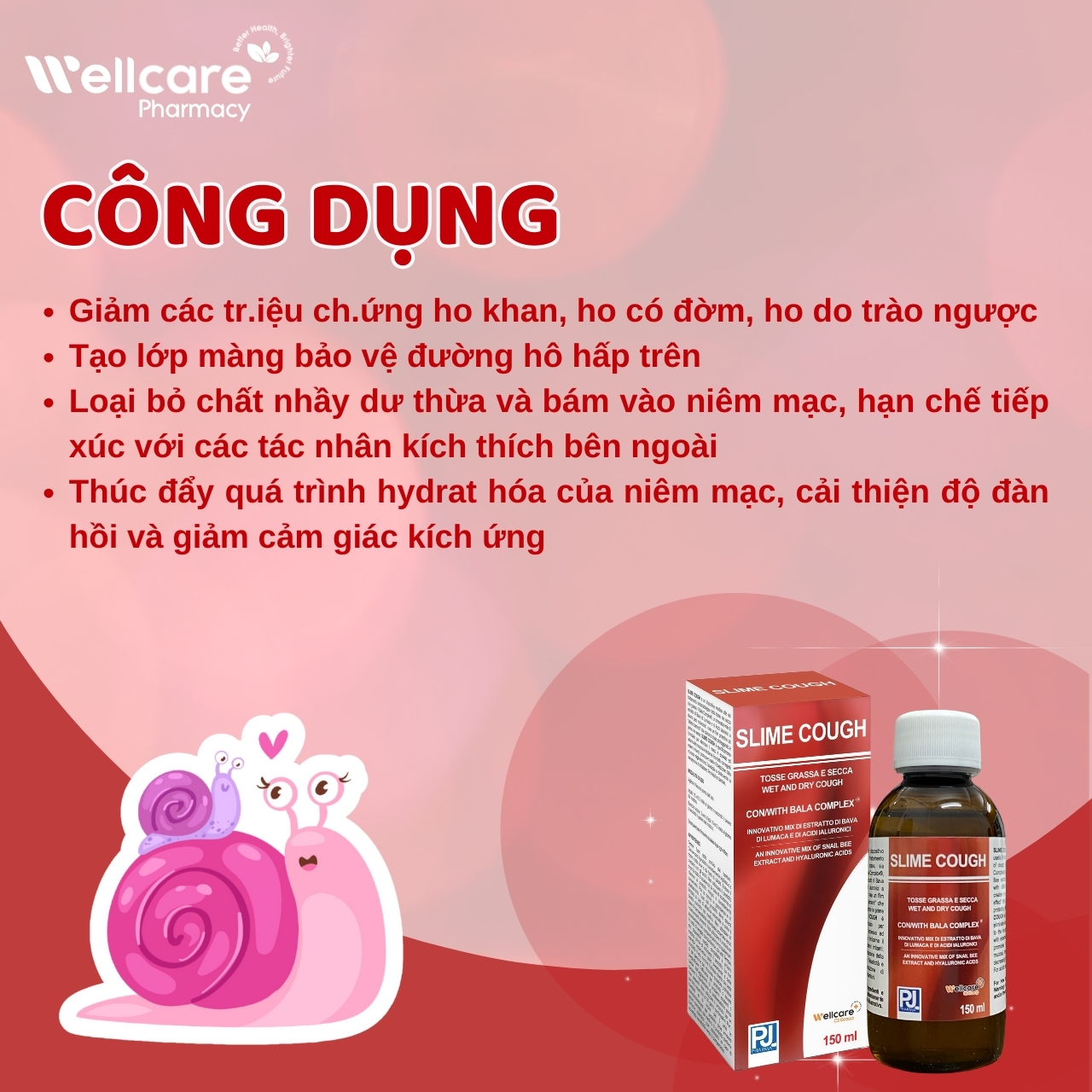 Công dụng Slime Cough