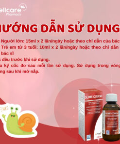 Hướng dẫn sử dụng Công dụng Slime Cough