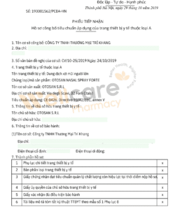 giấy công bố