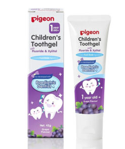 Kem đánh răng trẻ em Pigeon hương nho dịu ngọt, ngừa sâu răng - Tuýp 45g