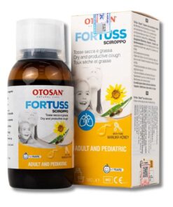 Siro ho Fortuss Otosan làm dịu cơn ho hiệu quả, bảo vệ niêm mạc - Chai 180ml