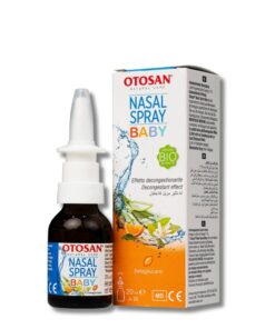 Xịt mũi Otosan Nasal Spray Baby hỗ trợ viêm mũi do virus, vi khuẩn, dị ứng - Chai 20ml