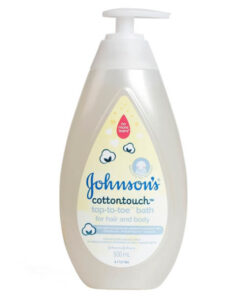 Sữa tắm gội Johnson's Baby Cottontouch sạch tóc và toàn thân, bảo vệ da nhạy cảm cho bé - Chai 500ml