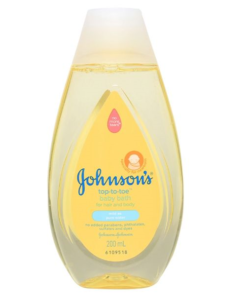 Sữa tắm gội Johnson's Baby Top-To-Toe dịu nhẹ, không cay mắt - Chai 200ml